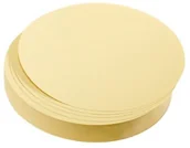 Zakładki indeksujące - Franken FRANKEN UMZ 10 karty do moderacji, okrągłe, średnica: 9,5 cm, gramatura papieru: 130 g/m, kolor: żółty, żółty 500 szt. UMZ 10 04 - miniaturka - grafika 1