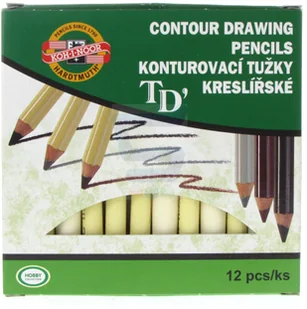Koh-i-Noor Kredka do oczu Brązowa nr 3222 12 szt. - Kredki do oczu - miniaturka - grafika 2