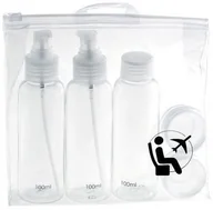 Kosmetyczki, organizery i kuferki - Inter-vion Inter-vion Podróżny zestaw pojemników na kosmetyki ART 111120 90g - miniaturka - grafika 1