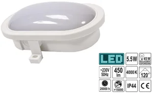 Yato LAMPA NAŚCIENNA OWALNA LED 5,5W YT-81833 - Lampy ogrodowe - miniaturka - grafika 2