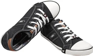 Mustang Trampki 36C0028 Czarne 1099-302-9 Schwarz 27430 - Trampki damskie - miniaturka - grafika 2