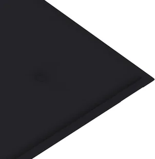 vidaXL Składana ławka ogrodowa z poduszką, 118 cm, bambusowa 3063856 - Ławki ogrodowe - miniaturka - grafika 7