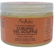 Kosmetyki do stylizacji włosów - Shea Moisture SheaMoisture Coconut & Hibiscus Curling Gel SOUFFLE, 12 ounce by  290315 - miniaturka - grafika 1
