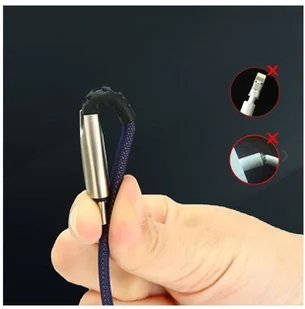 SENBONO SOMOSTEL KABEL USB MICRO 2.4A NIEBIESKI 2400MAH QUICK CHARGER QC 3.0 1M METALOWE WTYKI BW02 BW02 MICRO NIEB - Kable USB - miniaturka - grafika 5