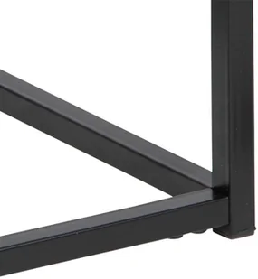 Actona Szafka nocna Mitra czarna/ czarna - Szafki do salonu - miniaturka - grafika 6