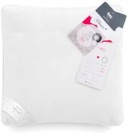 Poduszki - AMZ Poduszka puchowa Basic+ Rozmiar 40x60 Kolor biały Poduszka 1-komorowa - miniaturka - grafika 1