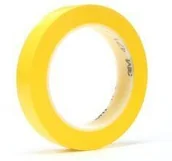 Taśmy klejące - 3M 471 taśma klejąca PVC, 9 mm x 33 m, żółta - miniaturka - grafika 1