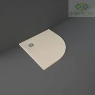 Brodziki prysznicowe - Rak Ceramics Rak Ceramics FEELING 90X90 BRODZIK PÓŁOKRĄGŁY CAPPUCCINO RFQU009090S514 - miniaturka - grafika 1