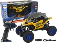 Zabawki zdalnie sterowane - Import LEANToys Terenowe Auto Off- Road Zdalnie Sterowane 2,4 GHz 1:16 Żółte LT-9389-0 - miniaturka - grafika 1