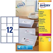 Dodatki do drukarek i skanerów - Avery etykiety adresowe schnellabloesend L7164-100 - miniaturka - grafika 1