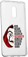 Etui i futerały do telefonów - Sony BestCase Etui Silikon Case XZ2 Odporny na zarysowania La Casa de Papel 302 110101 - miniaturka - grafika 1