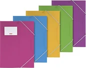 Teczki i skoroszyty - Baier & Schneider Brunnen 104160498 teczka kolekcjonerska FACT!pp (A4, przezroczysta folia PP, z gumowym ściągaczem, z tabliczką na nazwisko) sortowana - miniaturka - grafika 1