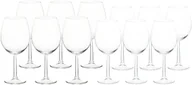Kieliszki - 12-częściowy komplet kieliszków na wino czerwone i białe - miniaturka - grafika 1