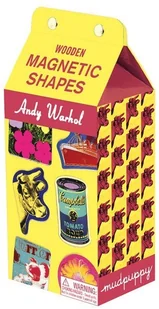 Mudpuppy drewniane magnesy Andy Warhol - Układanki dla dzieci - miniaturka - grafika 4
