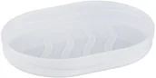 Mydelniczki i dozowniki mydła - Wenko Allstar Mydelniczka okrągła Vigo kolor biały - miniaturka - grafika 1