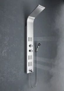 Actima Actima More Termo Panel prysznicowy z termostatem stal nierdzewna ARAC.ML9304T - Panele prysznicowe - miniaturka - grafika 3