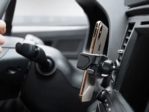 SPIGEN Uchwyt samochodowy do kratki Click.R Air Vent Mount Black 000CP26265 - Uchwyty samochodowe do telefonów - miniaturka - grafika 8