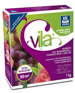 Vila Nawóz granulowany do winorośli, porzeczek i malin karton 1 kg - Nawozy ogrodnicze - miniaturka - grafika 2