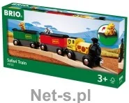 Brio Pociąg Safari 33722 - Kolejki i akcesoria - miniaturka - grafika 2