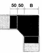 Kanały kablowe - Legrand Bend tray lh 200g 765140 - miniaturka - grafika 1