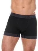 Pozostała odzież narciarska - Brubeck Bokserki base layer m 2019 czarny BOXERKI MAN BASE LAYER XL GRAFIT - miniaturka - grafika 1