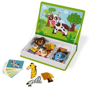Janod Magnetyczna układanka Zwierzęta Magnetibook kolekcja 2018, - Klocki - miniaturka - grafika 6