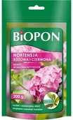 Nawozy ogrodnicze - bros BIOPON hortensja różowa i czerwona nawóz wzmacniający kolor 200g - miniaturka - grafika 1