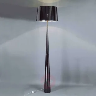 Aluminor Stehleuchte Totem LS mit Chrom-Finish, schwarz - Lampy stojące - miniaturka - grafika 2