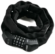 Zabezpieczenia do roweru - Etook Zamknięcie ETOOK ET-355 łańcuch 900 mm na szyfr czarny 344189 - miniaturka - grafika 1