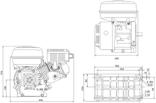 Grünwelt Silnik Grunwelt GW210, 7 KM, EURO 5 - Silniki spalinowe - miniaturka - grafika 9