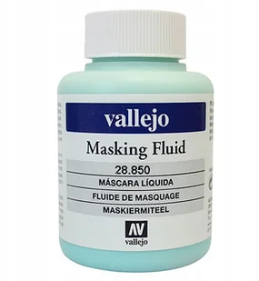 Vallejo Liquid masking Fluid 85 ml. fluid maskujący (maskol) Vallejo 28850 - Kolejki i akcesoria - miniaturka - grafika 2