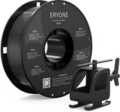Filamenty i akcesoria do drukarek 3D - ERYONE ERYONE PETG Filament for 3D Printer 1.75mm Tolerance 0.03mm 1KG(2.2LBS)/Spool - Black 795727EUDF - miniaturka - grafika 1