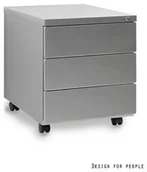 Szafki biurowe - Unique KONTENER 424 Szary Zapytaj o RABAT 424-S - miniaturka - grafika 1