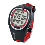 Pulsometry - Sigma Zegarek Stoper SC 6.12 czarno/czerwony - miniaturka - grafika 1
