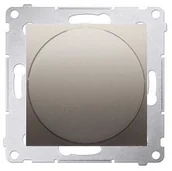 Wyłączniki światła i elektryczne - Kontakt Kontakt_Simon Ściemniacz naciskowo-obrotowy (moduł) 20500 W złoty mat DS9T.01/44 - miniaturka - grafika 1