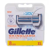 Maszynki do golenia i wkłady - Gillette Skinguard Sensitive Sensitive wkład do maszynki 8 szt dla mężczyzn - miniaturka - grafika 1