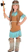 Stroje karnawałowe - Widmann Indyjska dziewcząt  kostium dziecięcy, 128, brązowy 06656 - miniaturka - grafika 1