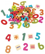 Klocki - Lelin magnetyczne Cyferki - miniaturka - grafika 1