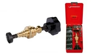 Rothenberger Przyrząd do frezowania gniazd zaworów 1/4- 1 cala w walizce stalowe - Akcesoria hydrauliczne - miniaturka - grafika 2