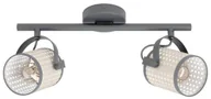 Lampy sufitowe - Eglo 43494 - Oświetlenie punktowe RUSCOMB 2xE27/10W/230V - miniaturka - grafika 1