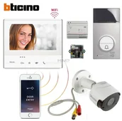 Wideodomofony - Bticino Zestaw Wideodomofonowy L3000 audio+Kamera FullHD+Classe300X13E z WiFi 343X71/369401 - miniaturka - grafika 1