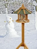 Klatki i wyposażenie dla ptaków - Karlie Bird wayne'a Wild domek dla ptaków River 44 x 44 x 132 cm, z naturalnego drewna - miniaturka - grafika 1