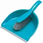 Miotły, szufle, mopy - York Zmiotka z szufelką Compact Niebieski - miniaturka - grafika 1