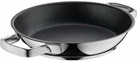Patelnie - WMF Permadur Advance patelnia do serwowania/pieczenia 24 cm indukcyjna, patelnia ze stali nierdzewnej, Cromargan ze stali nierdzewnej, odporna na piekarnik - miniaturka - grafika 1