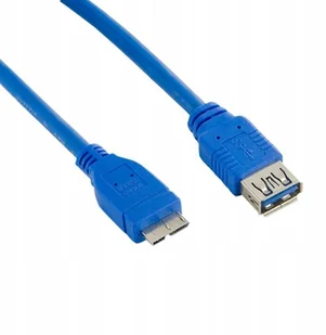 4World Kabel USB 3.0 AF- Micro BM5 mniebieski 08975 - Kable USB - miniaturka - grafika 5