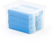 Pojemniki biurowe - AJ Produkty Pojemnik plastikowy, 20 litrów, przezroczysty - miniaturka - grafika 1