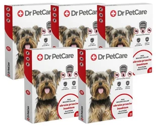 DR PETCARE Dr PetCare MAX Biocide Collar Obroża na pchły i insekty dla psa rasy małej 35 cm 5 szt - Artykuły przeciw pasożytom - miniaturka - grafika 4