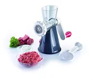 Siekacze tarki i szatkownice - Westmark maszynka do mięsa z płyt 2 otworów i wypieki, przystawkę przyssawka, tworzywo sztuczne/stal nierdzewna, frecher FRITZ, biały/ciemny szary/czerwony, duży,,,,, 97042260 97042260 - miniaturka - grafika 1