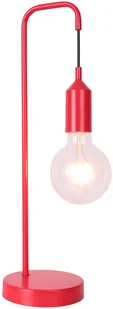 Candellux Lampa Stołowa Laren 1 Czerwony 50501195 - Lampy stojące - miniaturka - grafika 2