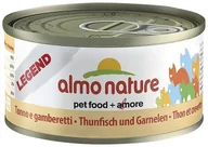 Mokra karma dla kotów - Almo Nature Tuńczyk z krewetkami puszka 6x70g - miniaturka - grafika 1